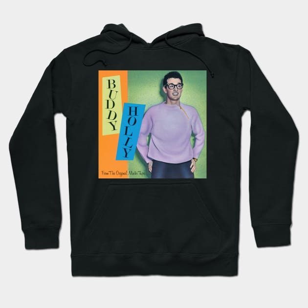 Buddy Holly From The Original Master Tapes Album Cover. Hoodie by chaxue